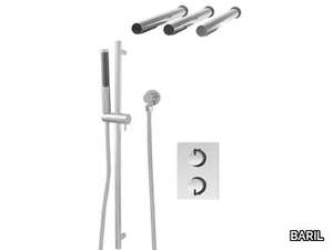 PRO-4200-51 - Thermostatic shower set with overhead shower _ BARIL