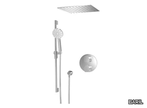 PRO-4245-45 - Thermostatic shower set with overhead shower _ BARIL