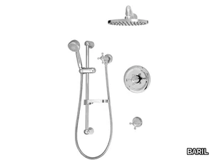 PRO-3000-16 - Thermostatic shower set with overhead shower _ BARIL