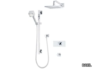 PRO-3000-27 - Thermostatic shower set with overhead shower _ BARIL