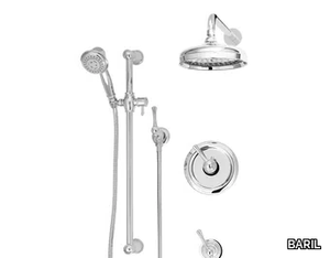 PRO-3001-72 - Thermostatic shower set with overhead shower _ BARIL