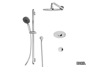 PRO-3220-14 - Thermostatic shower set with overhead shower _ BARIL