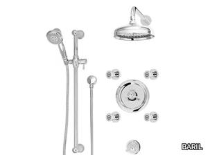 PRO-3701-71 - Thermostatic shower set with overhead shower _ BARIL