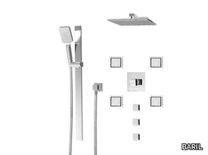 PRO-3852-10 - Thermostatic shower set with overhead shower _ BARIL