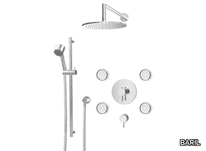 PRO-3902-66 - Thermostatic shower set with overhead shower _ BARIL