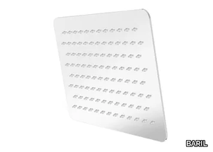 TET-1208-01 - Rectangular ceiling mounted stainless steel overhead shower _ BARIL