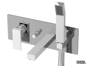 REC B05 - 4 hole wall-mounted thermostatic bathtub mixer _ BARIL