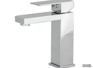 REC B05 - Countertop single handle washbasin mixer with pop up waste _ BARIL