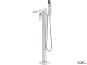 REC B05 - Floor standing single handle bathtub mixer with hand shower _ BARIL