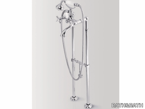 ALDEN - Floor standing bathtub tap with hand shower _ BATH&BATH