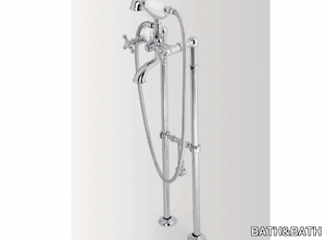 DOVER - Floor standing bathtub tap with hand shower _ BATH&BATH