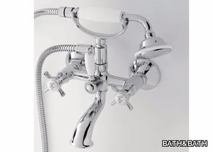 ALDEN - Wall-mounted bathtub tap with hand shower _ BATH&BATH