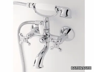 DOVER - Wall-mounted bathtub tap with hand shower _ BATH&BATH