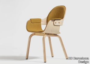 SHOWTIME NUDE - Beech chair _ BD Barcelona Design