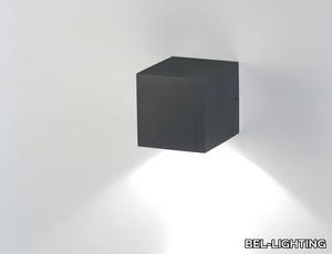 CUBE 1L - Anodized aluminium Outdoor wall Lamp _ BEL-LIGHTING