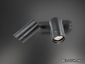 LENA GU-1 - Adjustable wall-mounted LED Anodized aluminium Outdoor spotlight _ BEL-LIGHTING