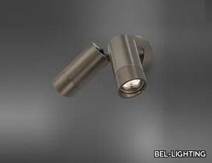 LENA GU-3 - Adjustable wall-mounted LED Anodized aluminium Outdoor spotlight _ BEL-LIGHTING