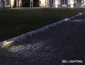 PHAROS X - Outdoor LED walkover light Anodized aluminium steplight _ BEL-LIGHTING