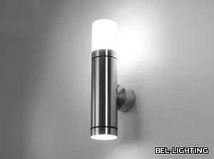 CUBIX G - Glass and Stainless Steel Outdoor wall Lamp _ BEL-LIGHTING