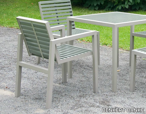 COMFONY 10 - Garden chair with armrests _ BENKERT BANKE