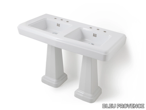 SO FIFTIES - Double pedestal washbasin _ BLEU PROVENCE