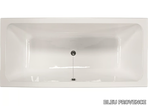 MOKKA - Built-in rectangular cast iron bathtub _ BLEU PROVENCE