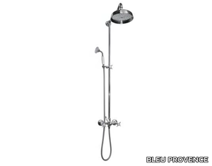 RD118 - Wall-mounted multifunction brass shower panel _ BLEU PROVENCE