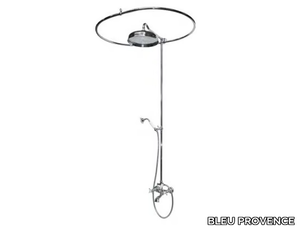 RV119 - Wall-mounted shower panel with overhead shower _ BLEU PROVENCE