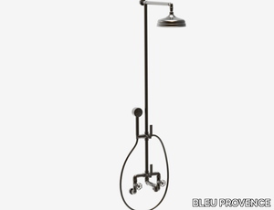 RVMT313 - Wall-mounted bathtub set with hand shower with overhead shower _ BLEU PROVENCE