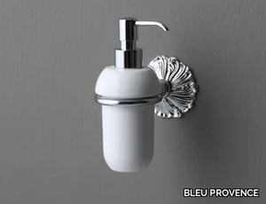 DECOR - Wall-mounted ceramic Bathroom soap dispenser _ BLEU PROVENCE