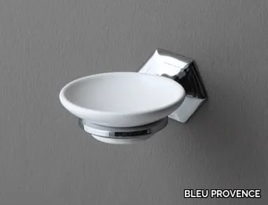 LUX - Wall-mounted ceramic soap dish _ BLEU PROVENCE