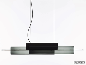 OVERLAY - LED blown glass pendant lamp _ BROKIS