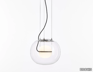 BIG ONE - Blown glass pendant lamp _ BROKIS