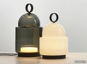 DOME - Blown glass table lamp _ BROKIS