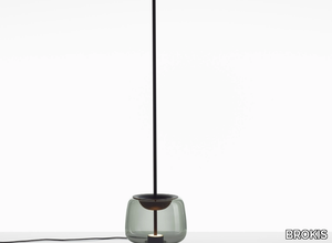 DOUBLE - LED blown glass floor lamp _ BROKIS