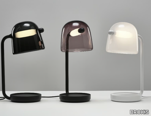 MONA - LED blown glass table lamp with dimmer _ BROKIS