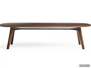 BELEOS - Rectangular wooden table _ BROSS