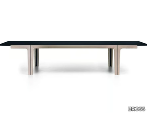 AMALONG - Extending rectangular Fenix-NTM® table _ BROSS