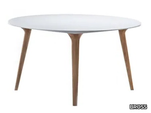 ADEMAR - Round wooden table _ BROSS