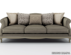 FLY - 3 seater velvet sofa _ BRUNO ZAMPA