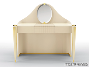 KIMBERLY - Dressing table covered in leather _ BRUNO ZAMPA