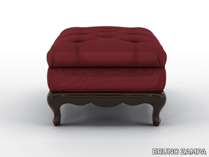 FLY - Tufted square velvet pouf _ BRUNO ZAMPA