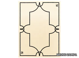 SHIRLEY - Rectangular wool rug with geometric shapes _ BRUNO ZAMPA