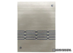 WAVE - Rectangular eco fabric rug with geometric shapes _ BRUNO ZAMPA