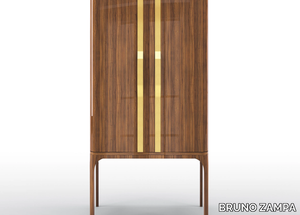 VENUS - Walnut highboard with doors _ BRUNO ZAMPA