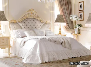 DAVID - Double bed with tufted headboard _ Barnini Oseo