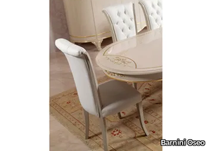 DIAMANTE - Tufted fabric chair high-back _ Barnini Oseo