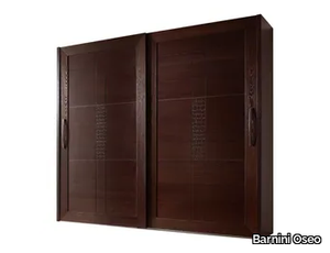 VOGUE - Built-in wooden wardrobe with coplanar doors _ Barnini Oseo