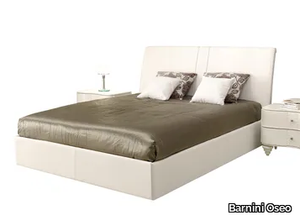 FASHION TIME - Leather storage bed with upholstered headboard _ Barnini Oseo