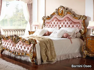 FIRENZE - Double bed with tufted headboard _ Barnini Oseo